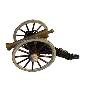 VINTAGE!  Americana - Miniature Bronzed Canon